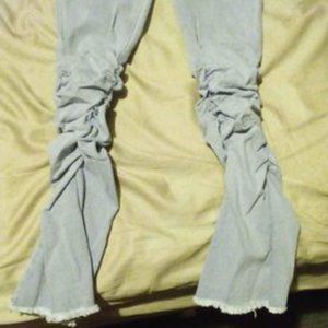 Teens Scrunchy up Pants